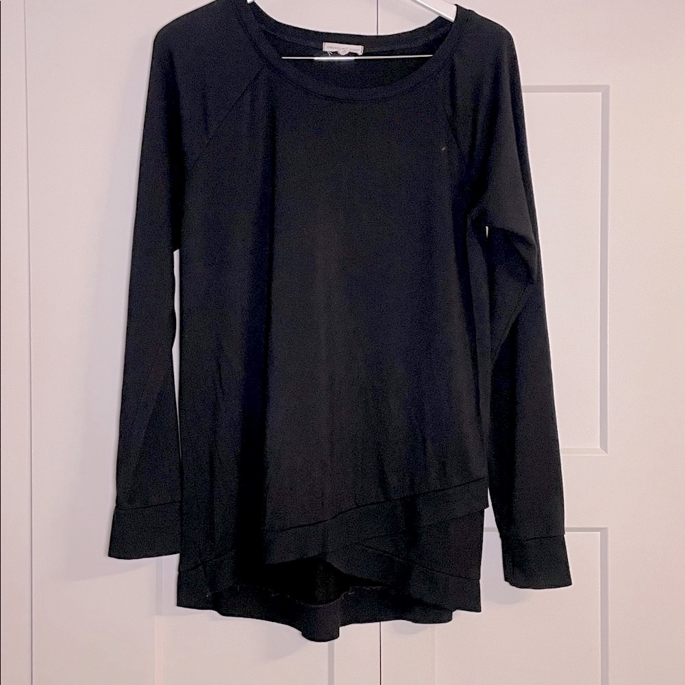Threads for Thought Black Women's Tunic Knit Top large - Picture 6 of 12